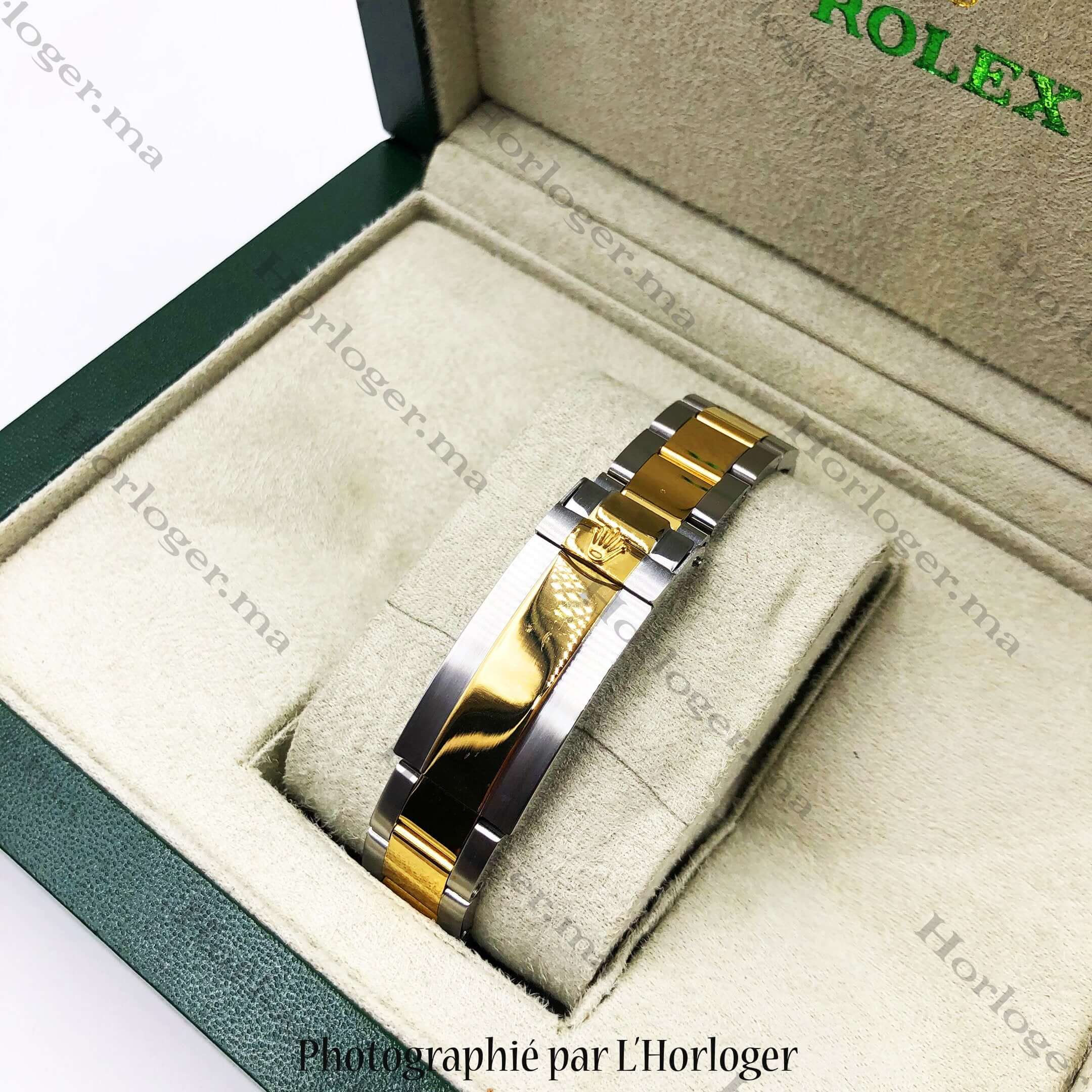 Rolex Submariner Golden silver Blue