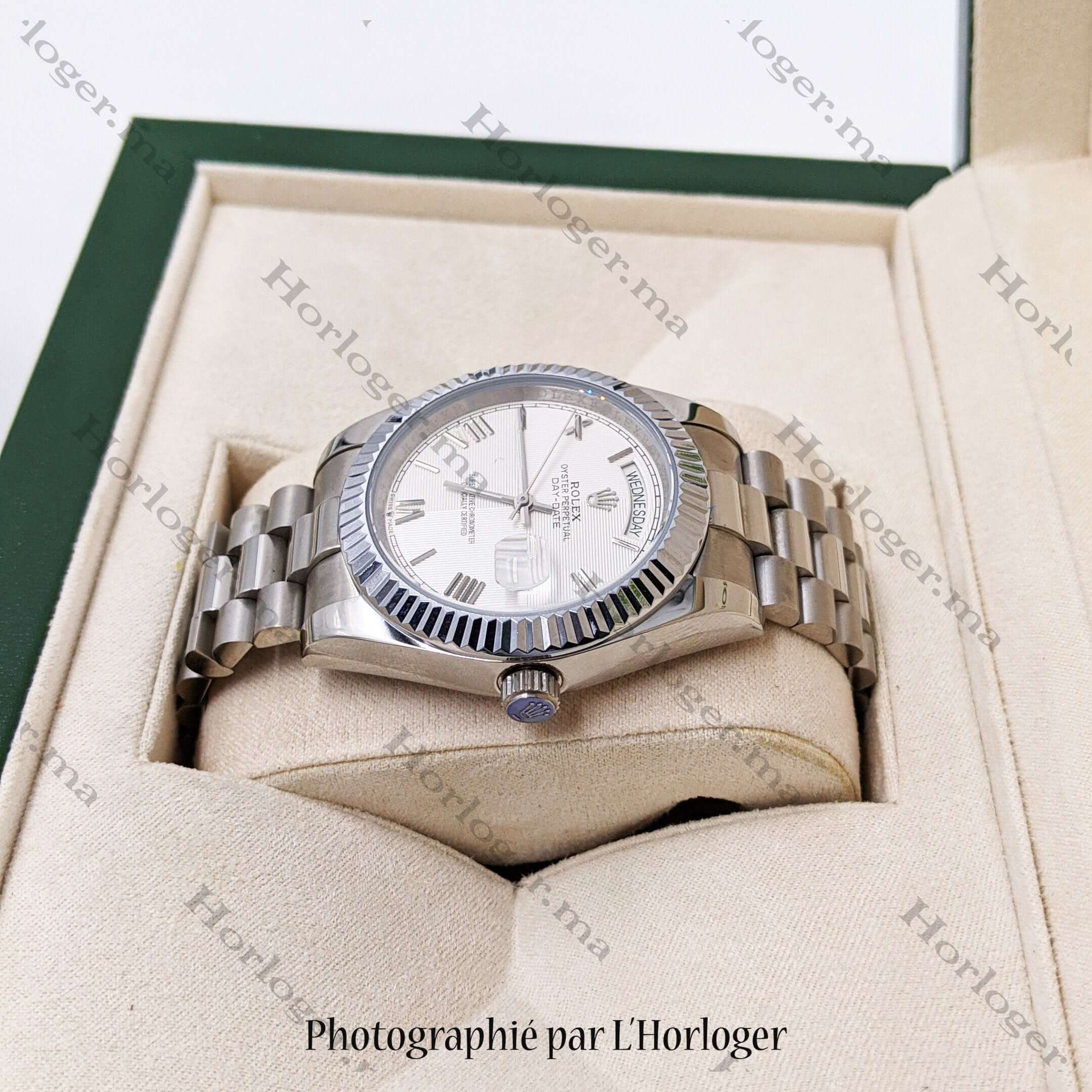 Rolex Day-date White Dial  President