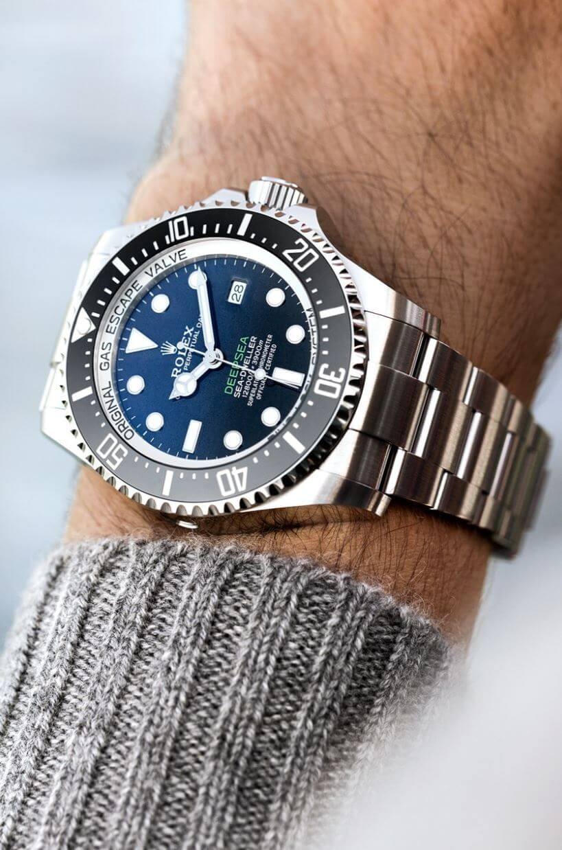 RX Sea Dweller Deepsea Cadran Bleu 126660 Pour Homme
