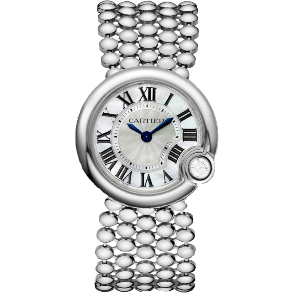 Cartier Ballon Blanc Silver White
