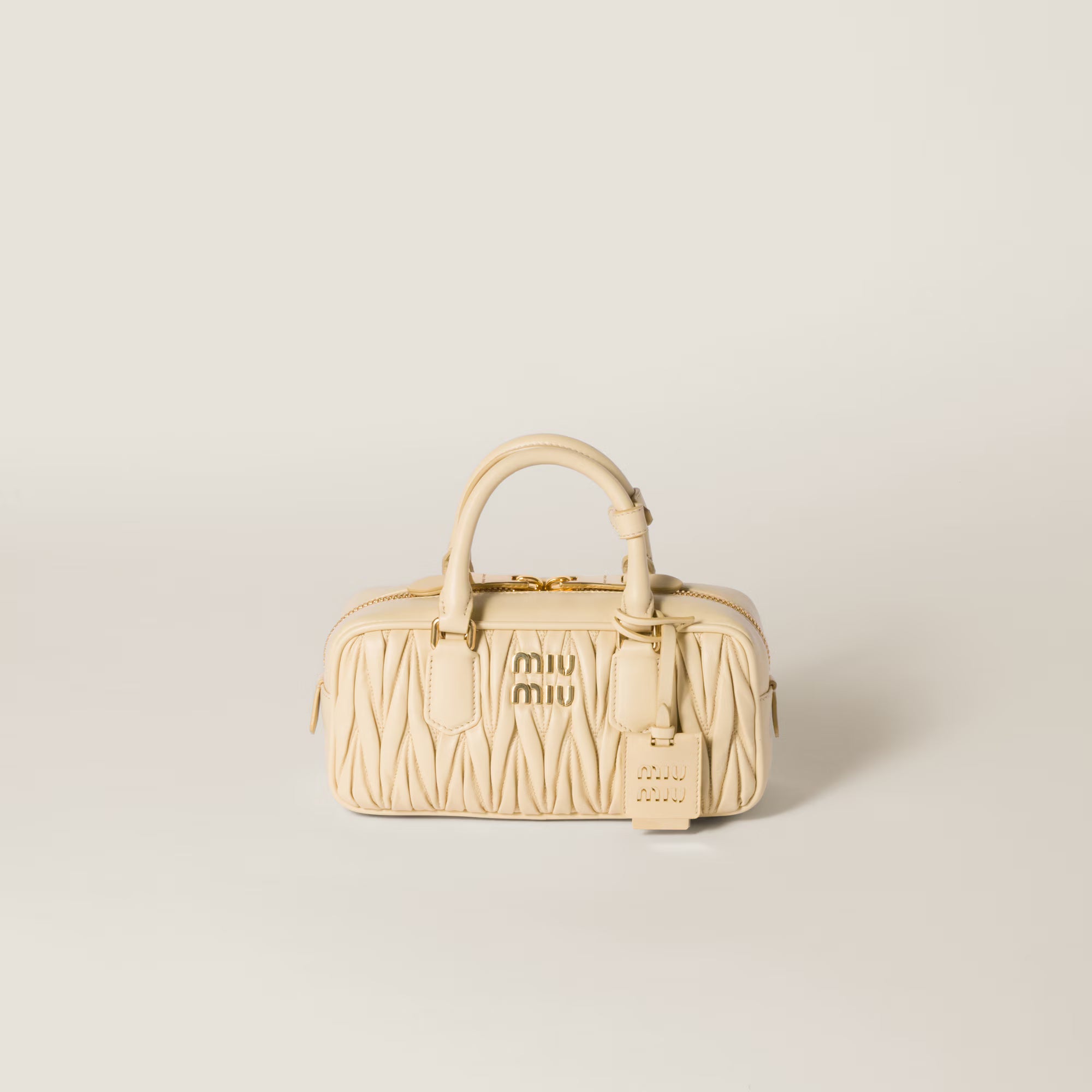 Sac Miu Miu Arcadie en cuir nappa matelassé