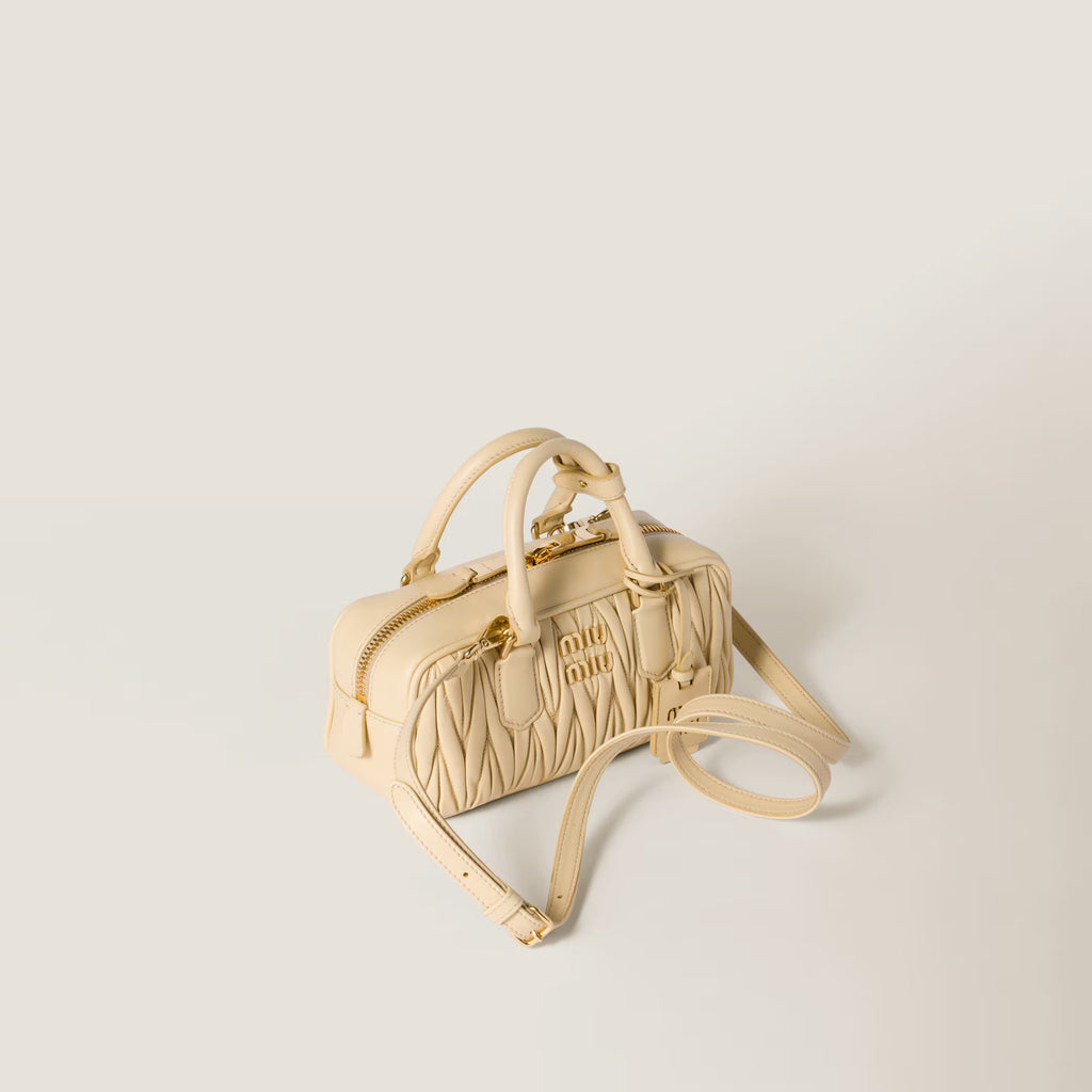 Sac Miu Miu Arcadie en cuir nappa matelassé