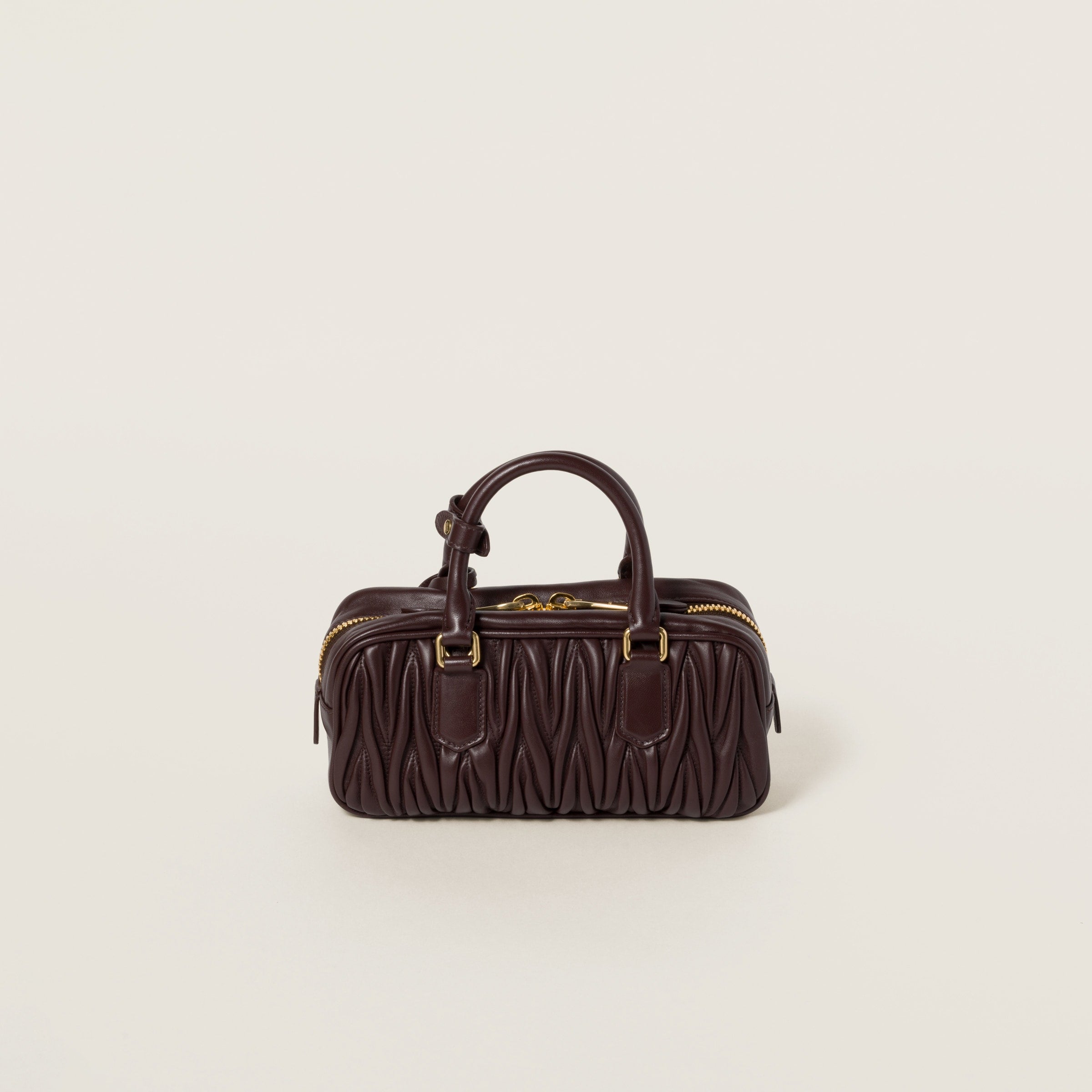 Sac Miu Miu Arcadie en cuir nappa matelassé