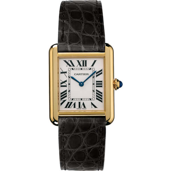 Cartier Tank Solo Cuir Croco
